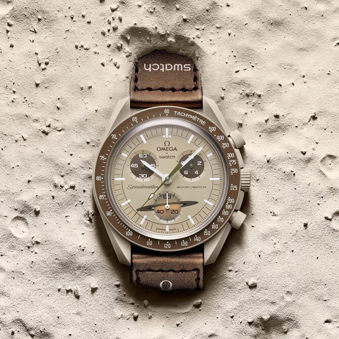 Speedmaster Moonwatch: Omega y Swatch