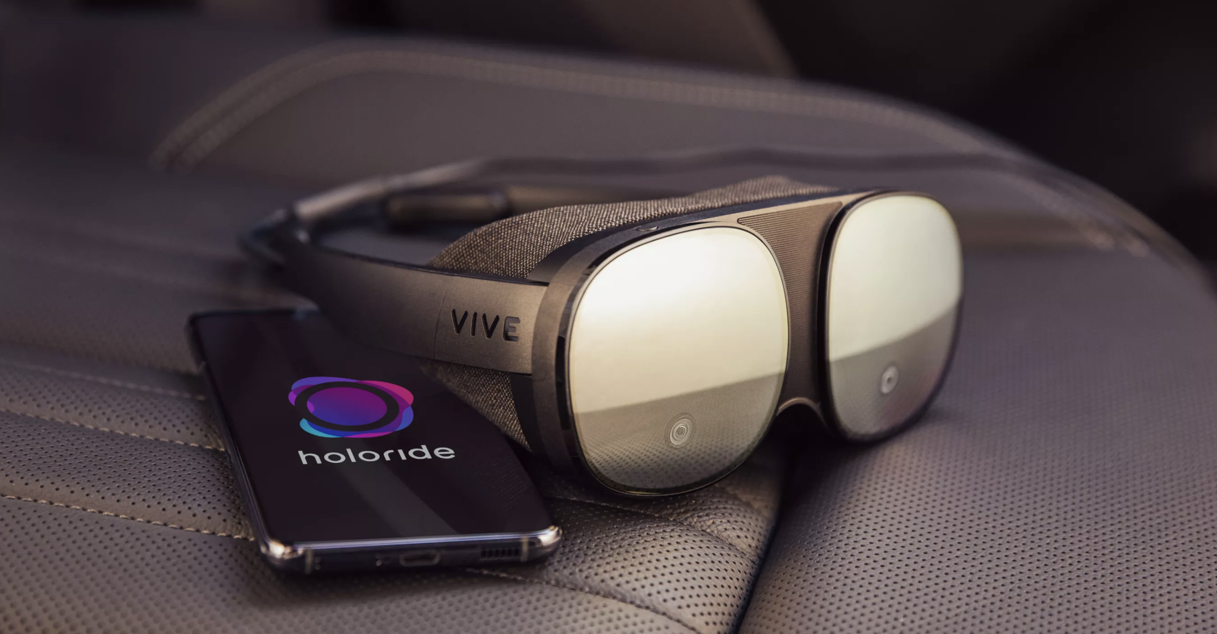 Gafas Holoride de Realidad Virtual.