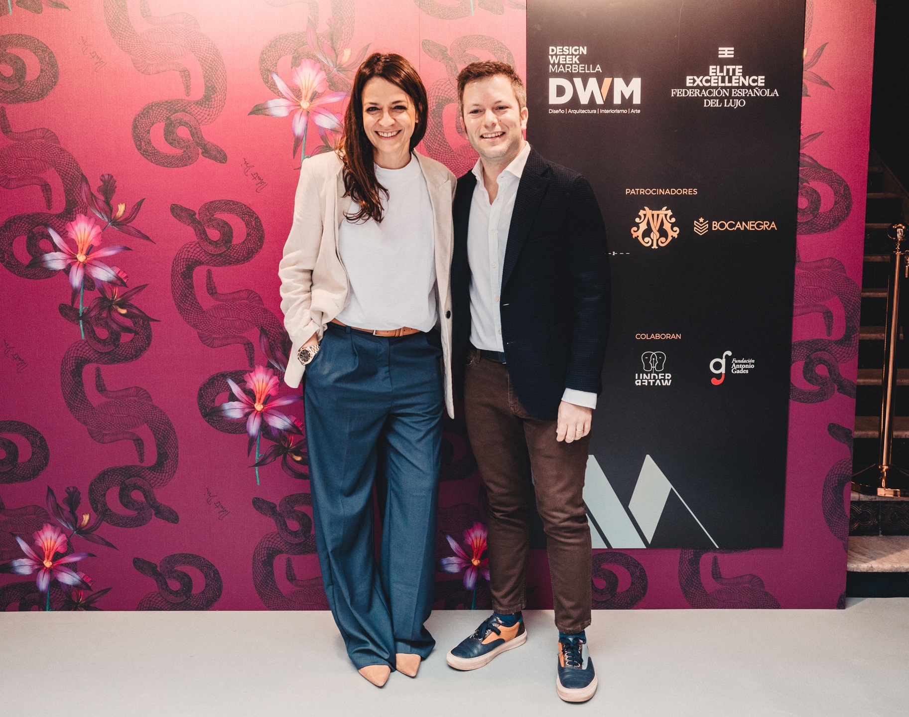 Carolina Abril, directora general de DWM y &Aacute;lex Alp&aacute;&ntilde;ez, de Tekwood