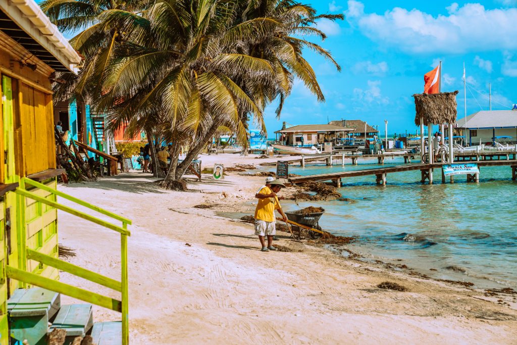 La isla de San Pedro en B&eacute;lice
