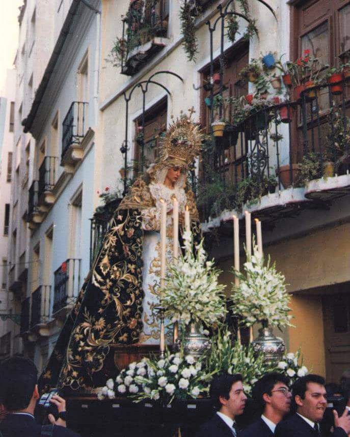 'María Santísima de Lágrimas y Favores'./Foto: @lagrimasyfavores
