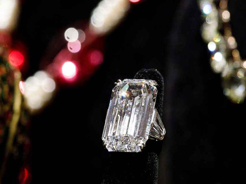 Anillo de diamante de Bvlgari