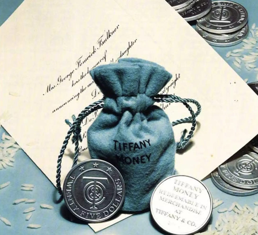 Monedas de plata de Tiffany & Co.