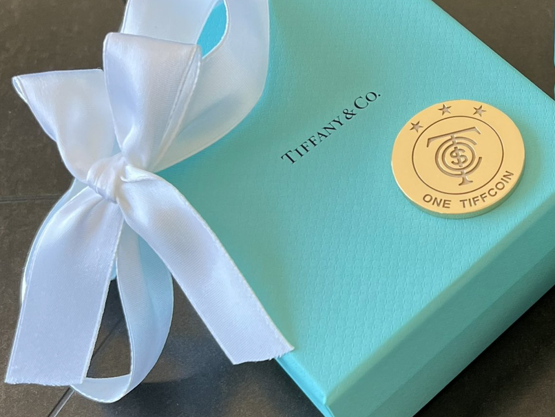 TiffCoin, moneda de oro de Tiffany & Co.