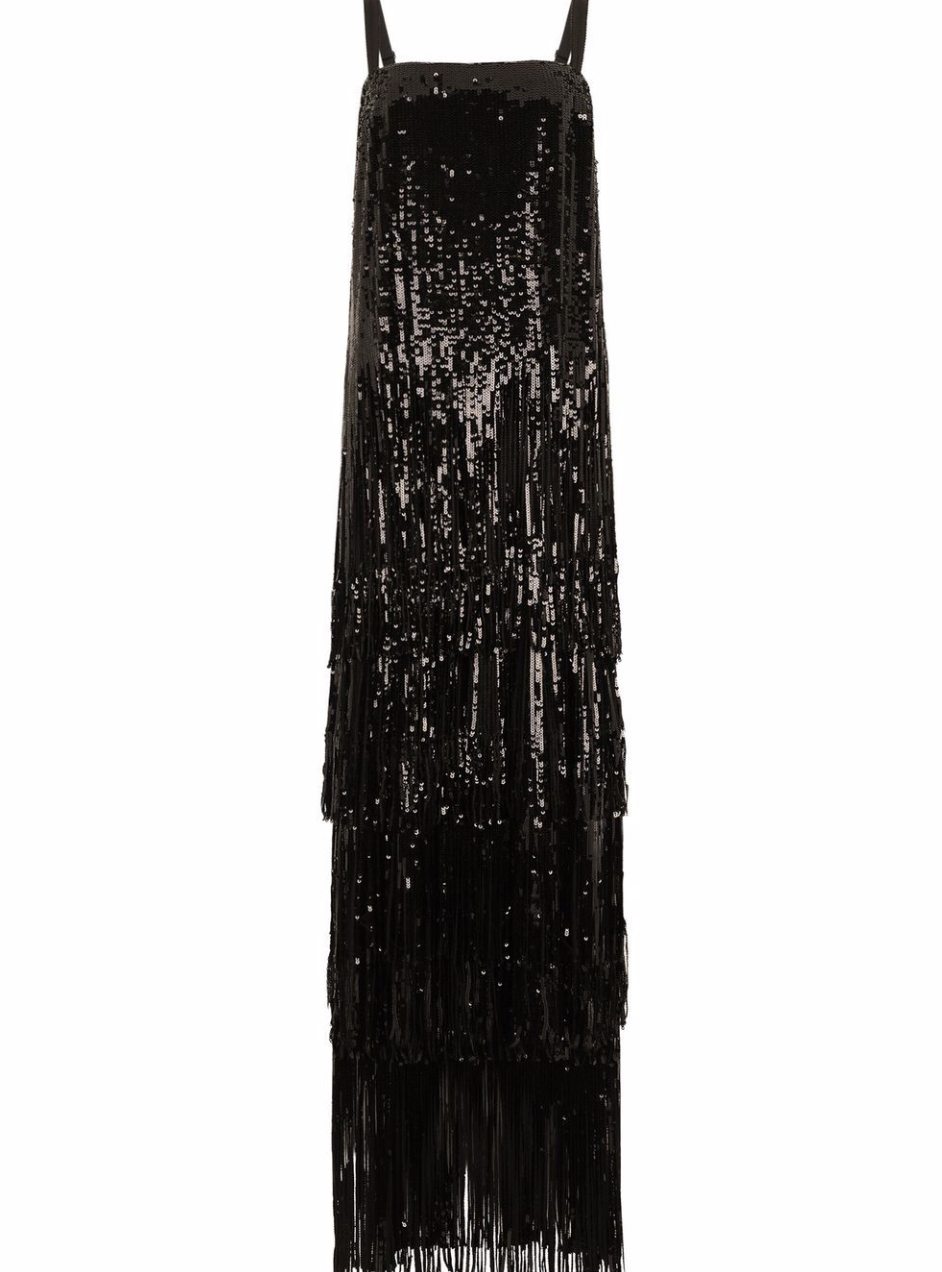 Vestido de flecos de Dolce & Gabbana