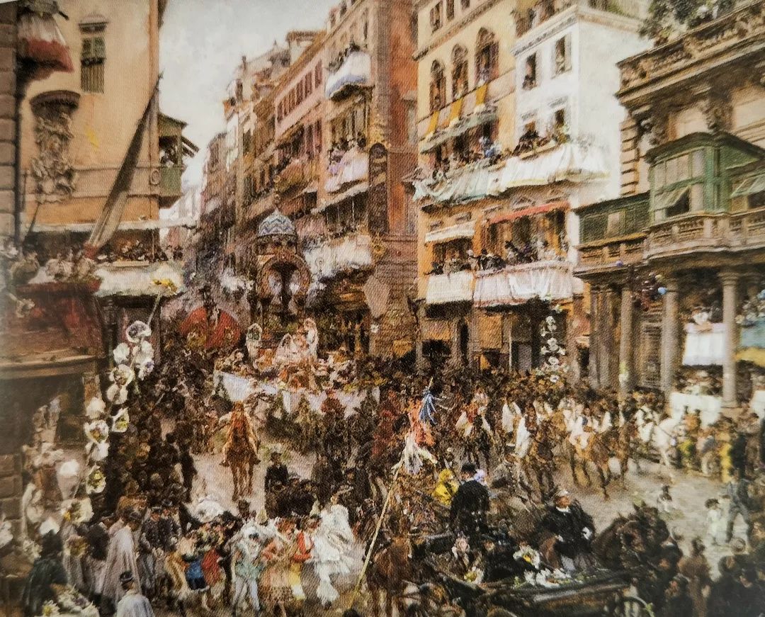 'Carnaval en Roma', de Francisco Pradilla