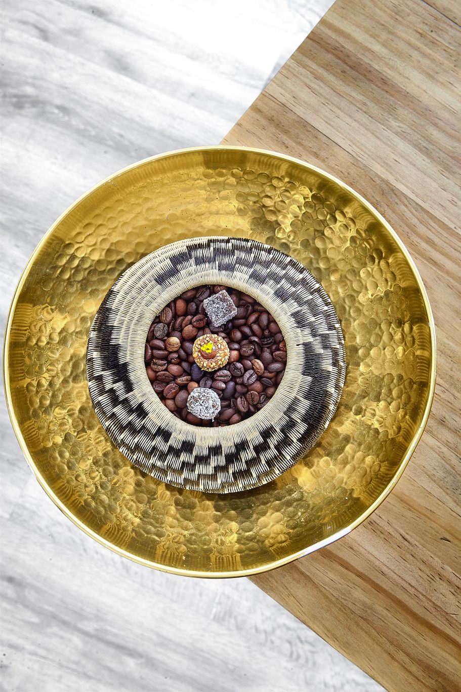 Postre con caf&eacute; en Quimbaya