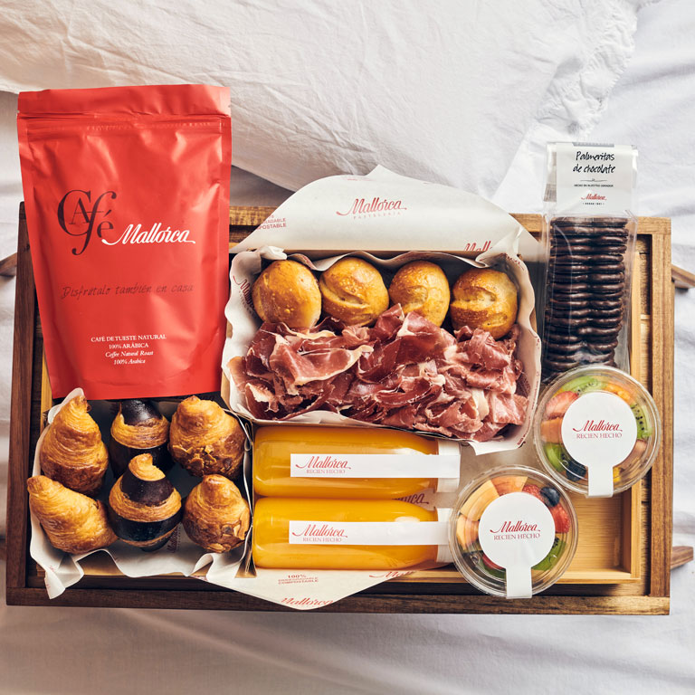Desayuno a domicilio de Mallorca