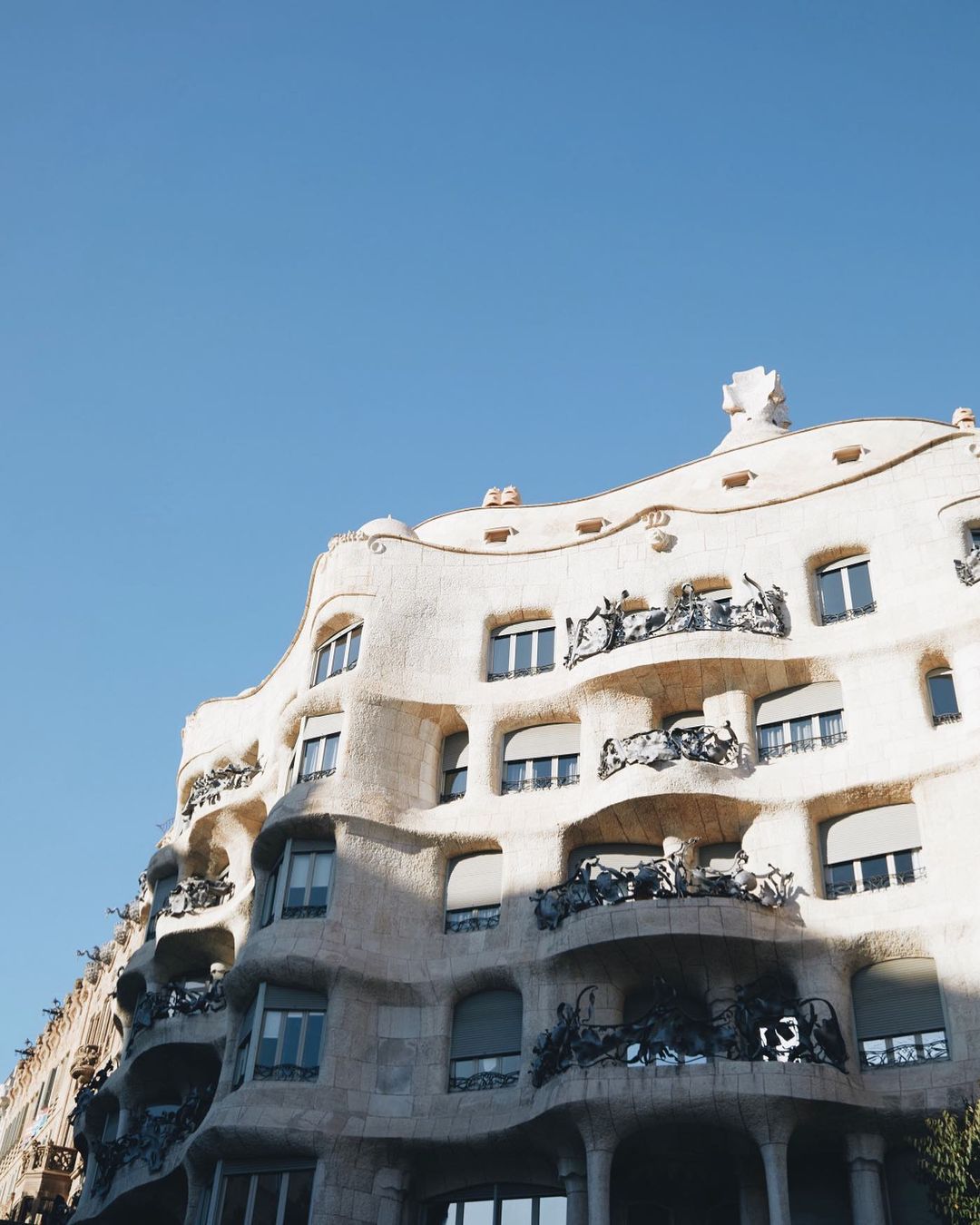 Casa Milá en Paseo de Gracia