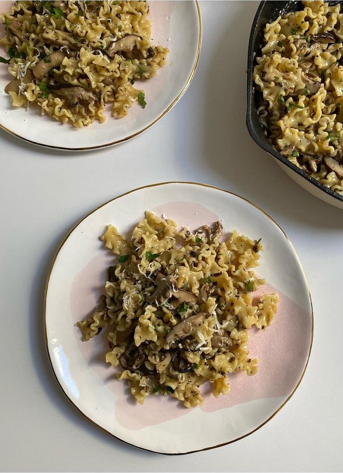 Pasta con setas