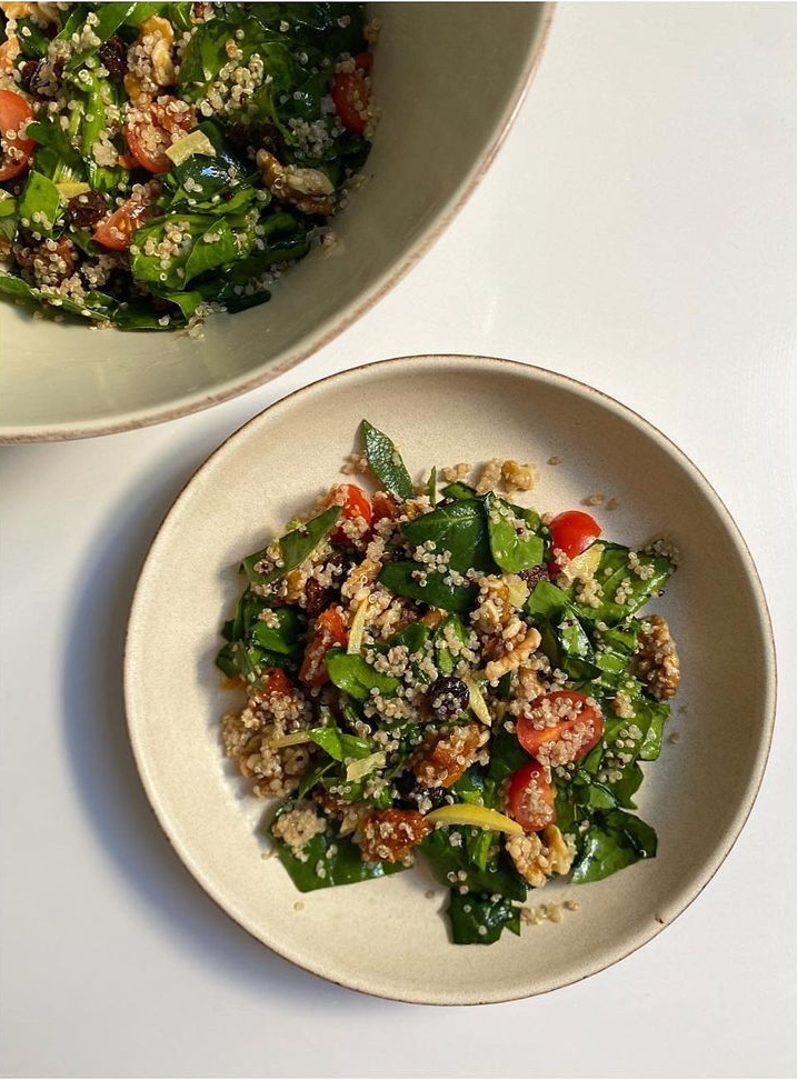 Ensalada con quinoa