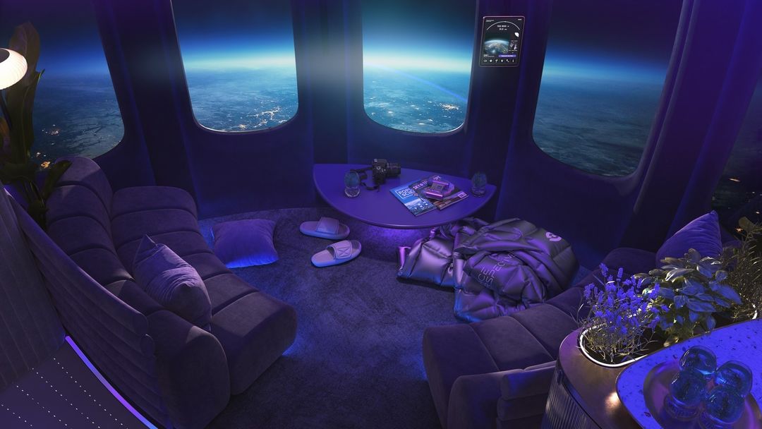 Interior &lsquo;Spaceship Neptune&rsquo;