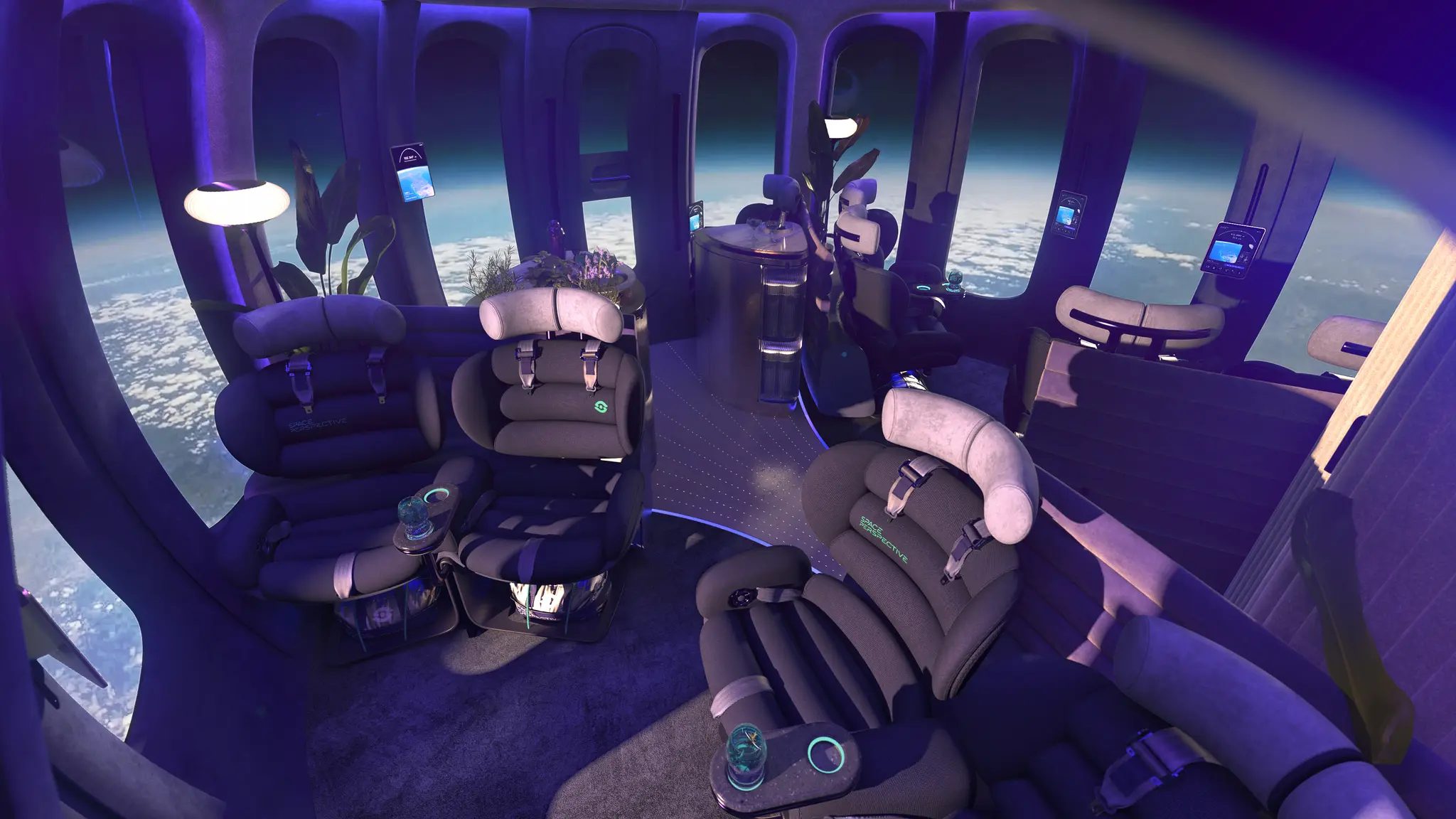 Interior &lsquo;Spaceship Neptune&rsquo;
