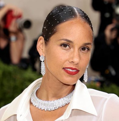 Alicia Keys en la Gala del Met