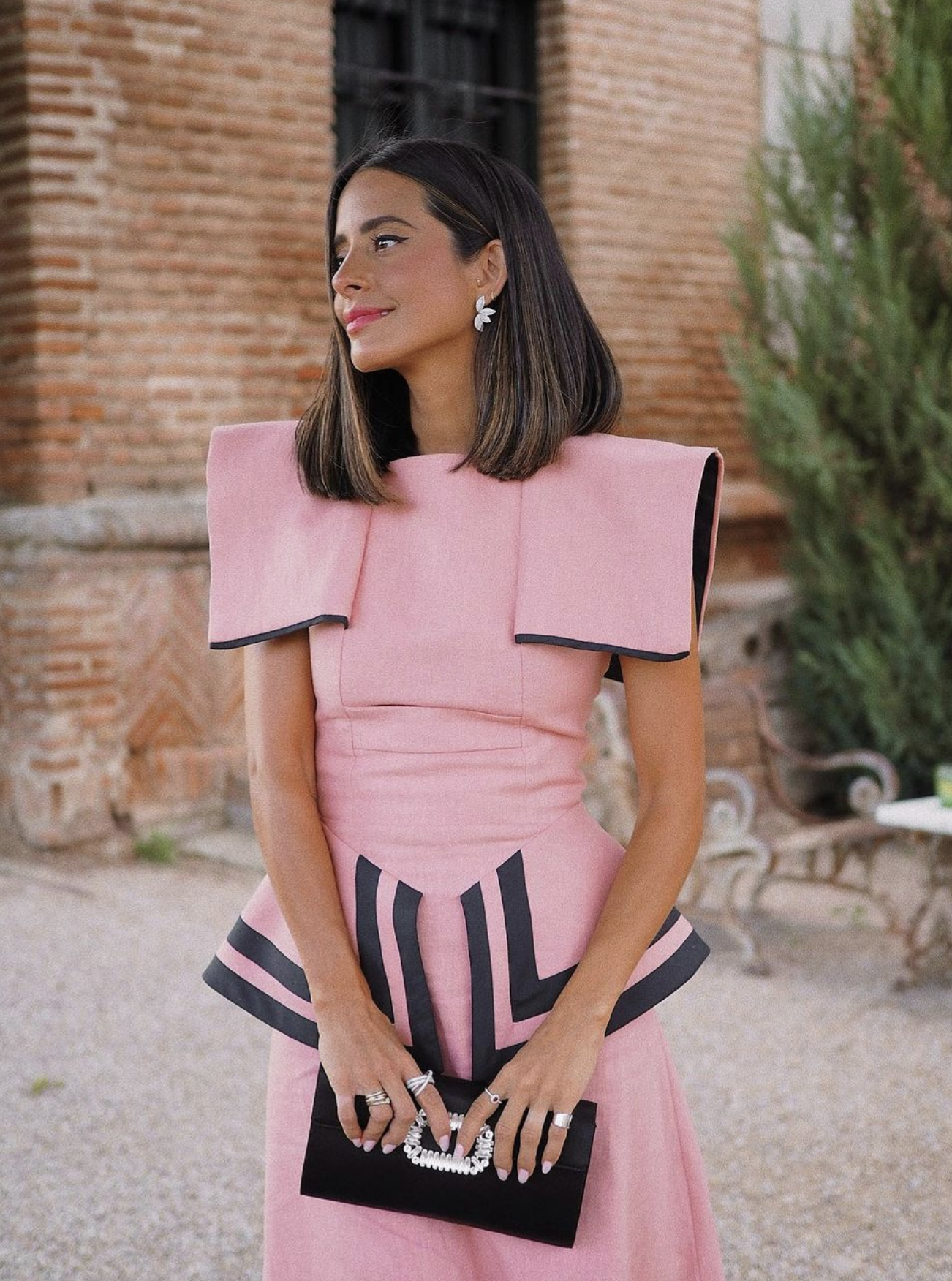 María Fernández Rubíes con vestido de IQ Collection