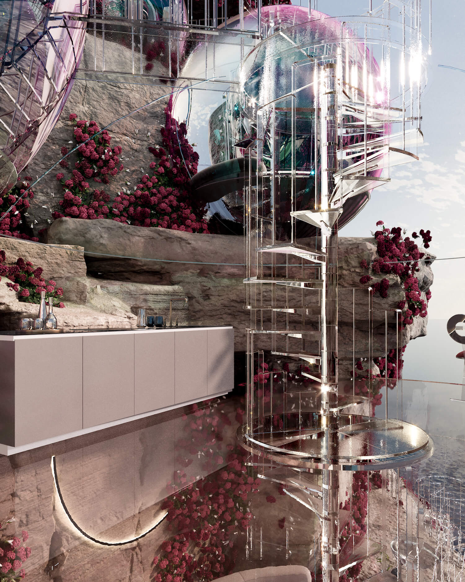 The Bubble House, dise&ntilde;o de Sarah Habib