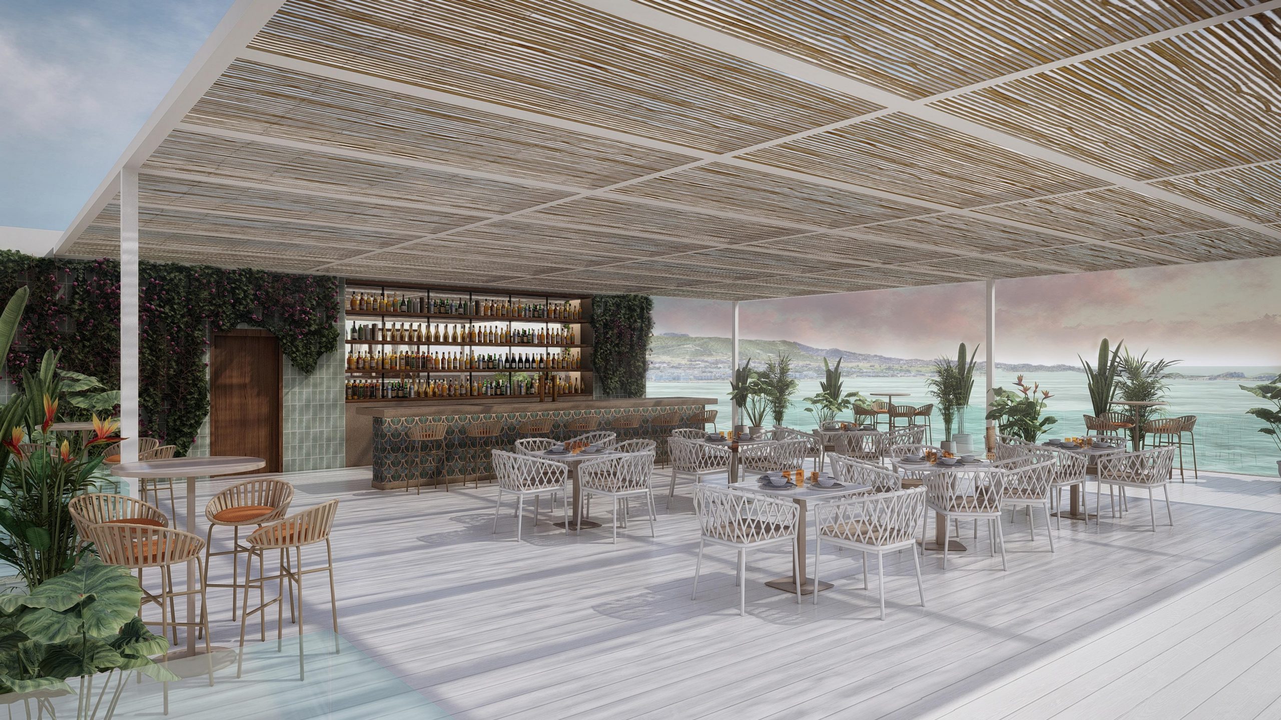 El rooftop de TRS Ibiza Hotel