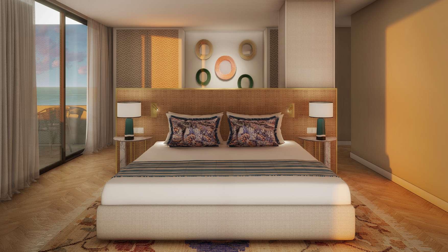 Una de las habitaciones de TRS Ibiza Hotel
