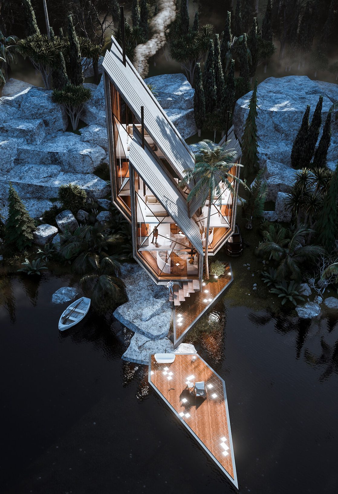 ‘Broken Diamond House’