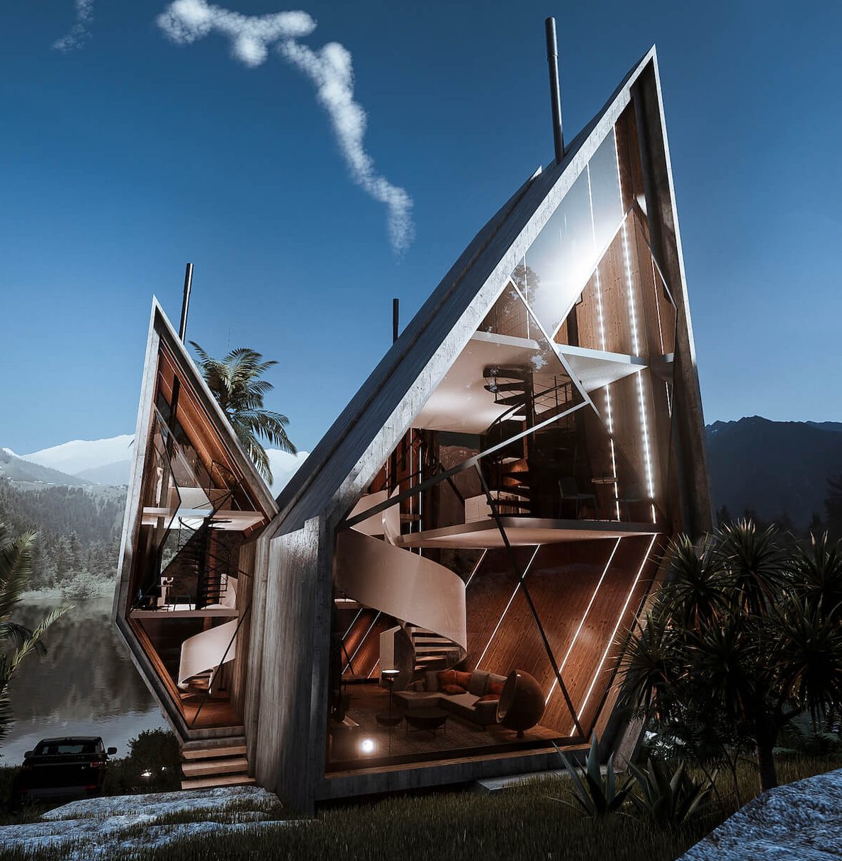 ‘Broken Diamond House’