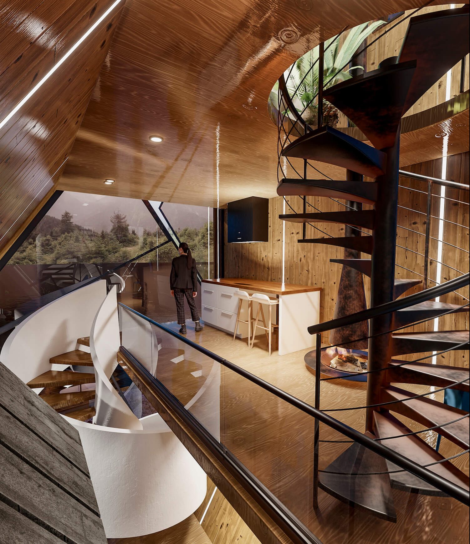 Escalera de caracol
