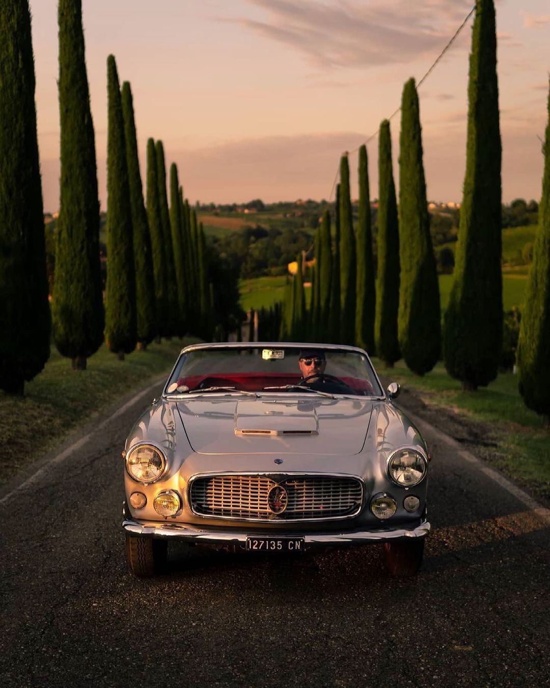 Maserati 3500 GT Spyder Vignale en el Lago Como