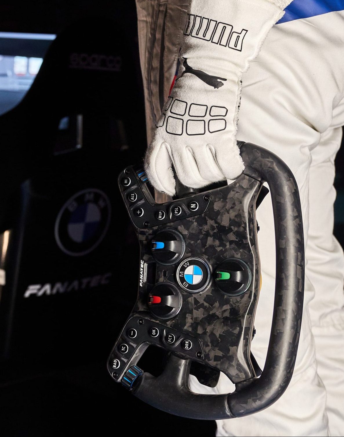 Volante Gaming Fanatec y BMW