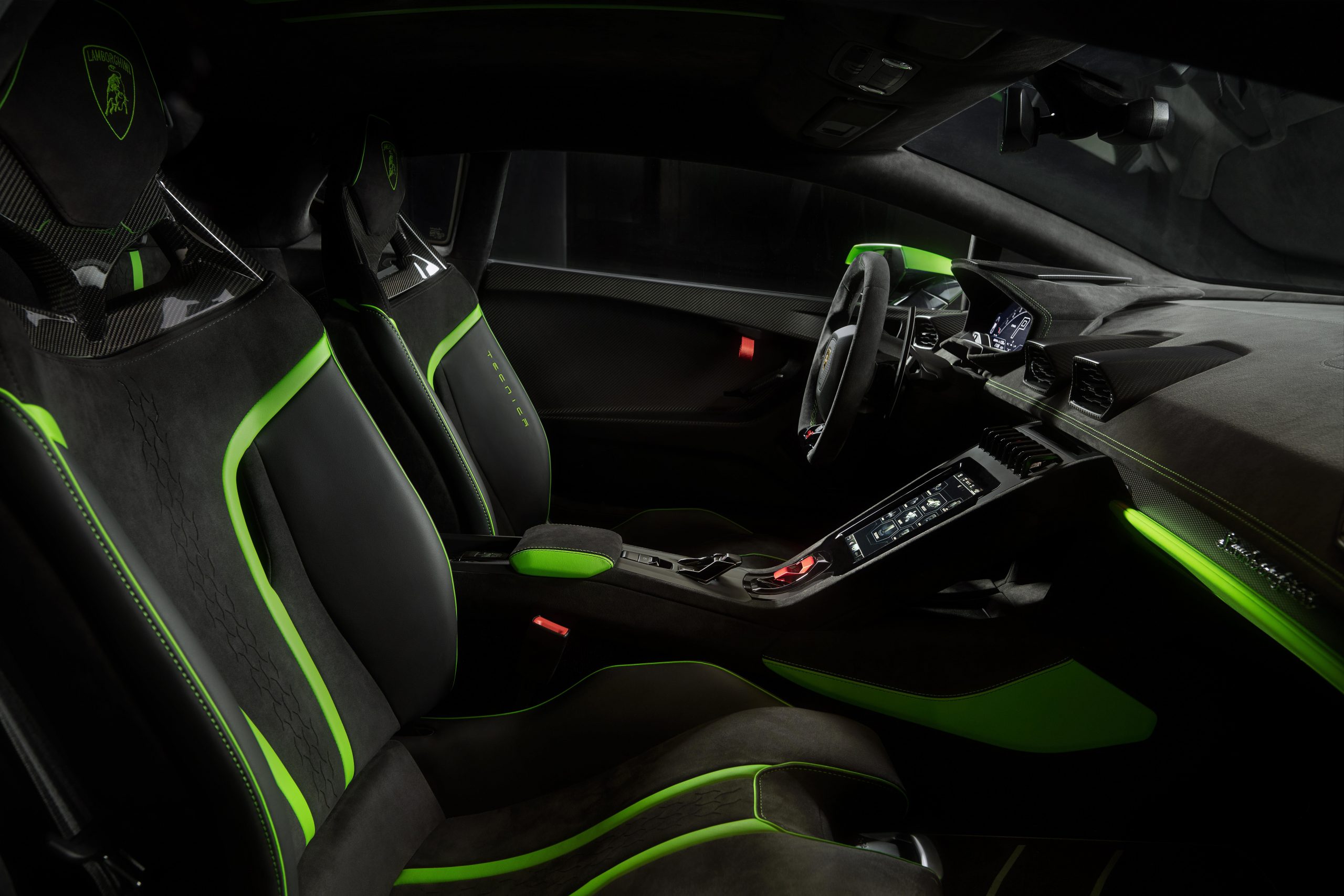 Interior Lamborghini Huracán Tecnica