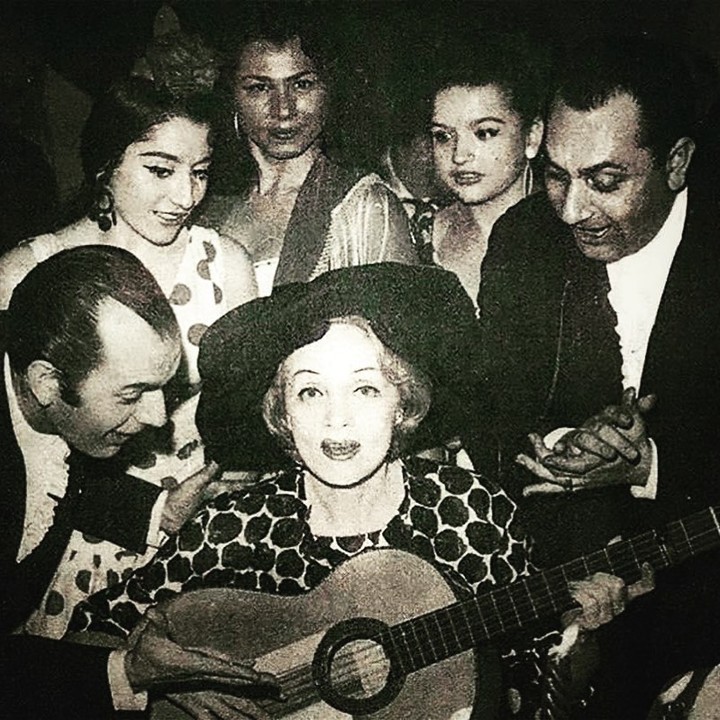 Marlene Dietrich en El Corral de la Morer&iacute;a