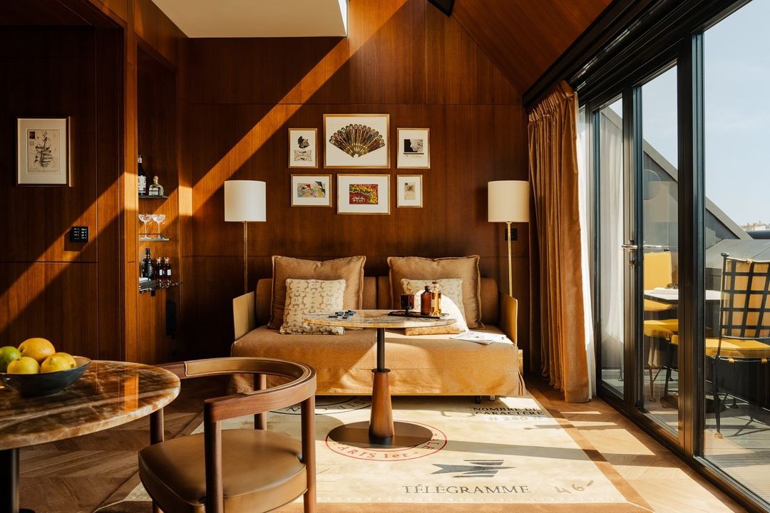Una de las habitaciones de Madame R&ecirc;ve