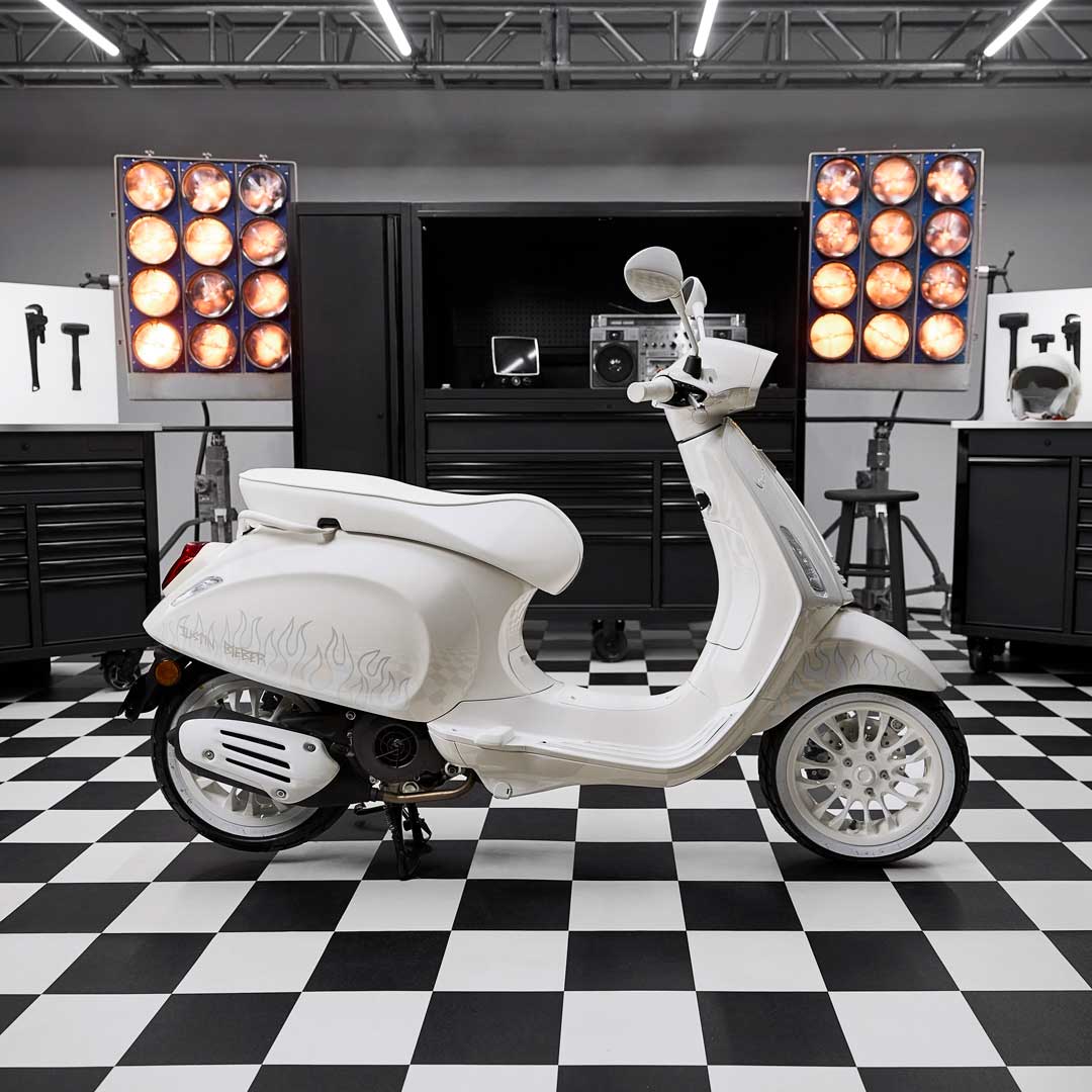 Vespa Justin Bieber