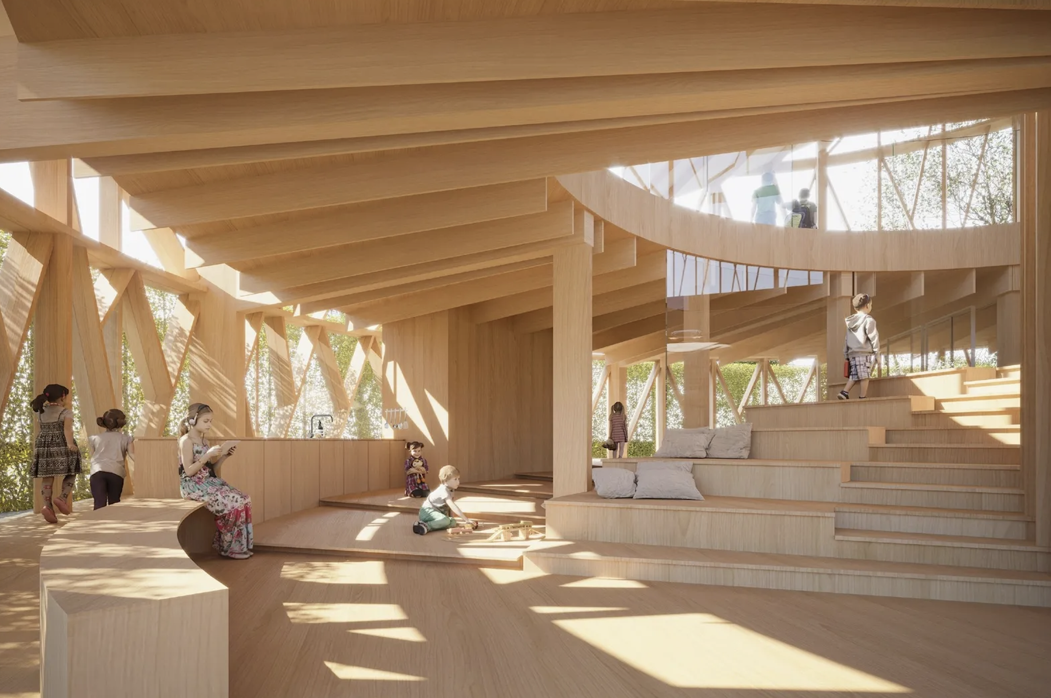 Una de las salas de H.C. Andersens Hus