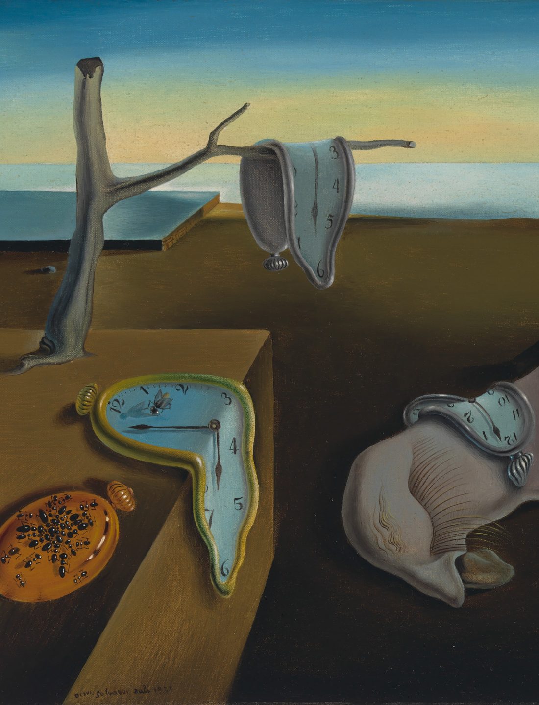 ‘La persistencia de la memoria’ de Dalí