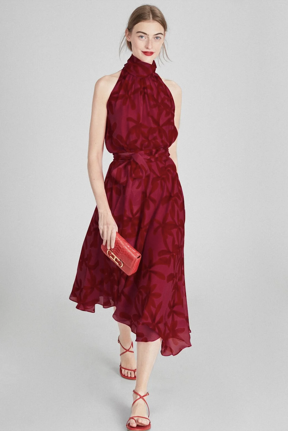 Vestido rojo de Carolina Herrera