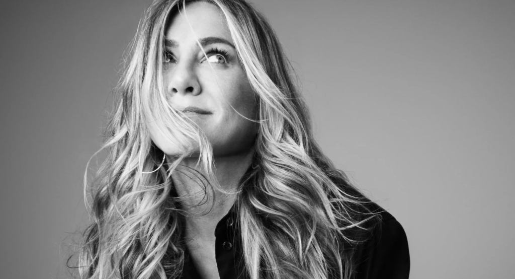 Jennifer Aniston en la campa&ntilde;a de su marca LalaVie