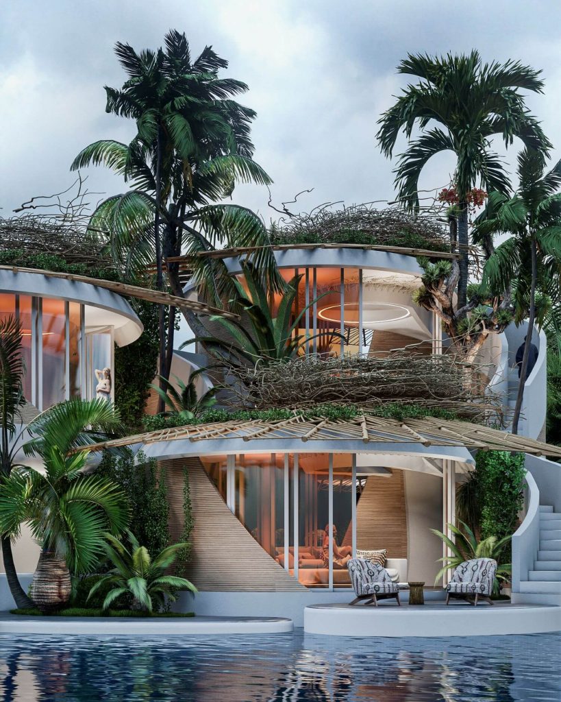 Proyecto en Maldivas de Veliz Arquitecto