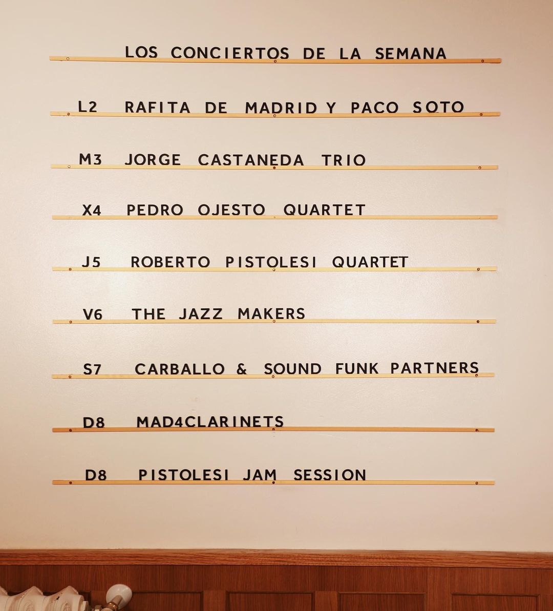 Los conciertos del Club Matador