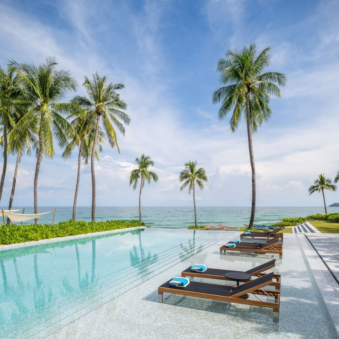 Una de las piscinas de Centara Reserve Samui