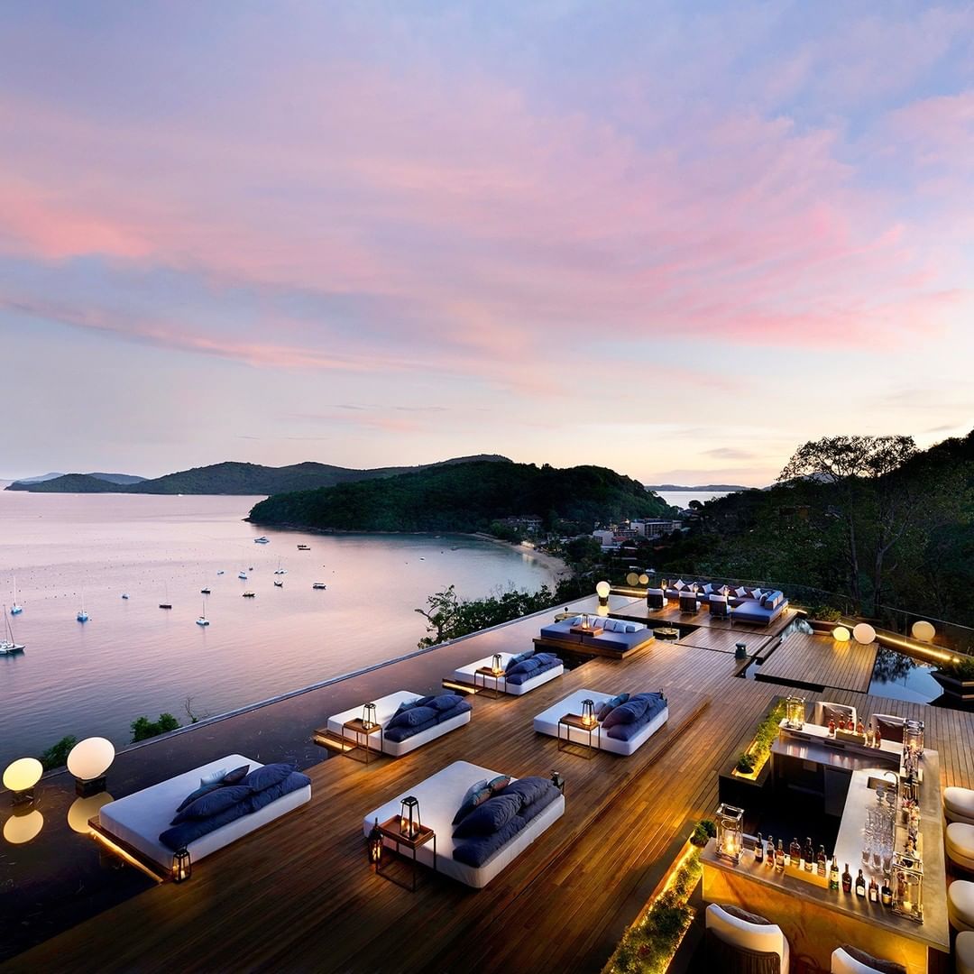 Vistas a la bahía en V Villas Phuket