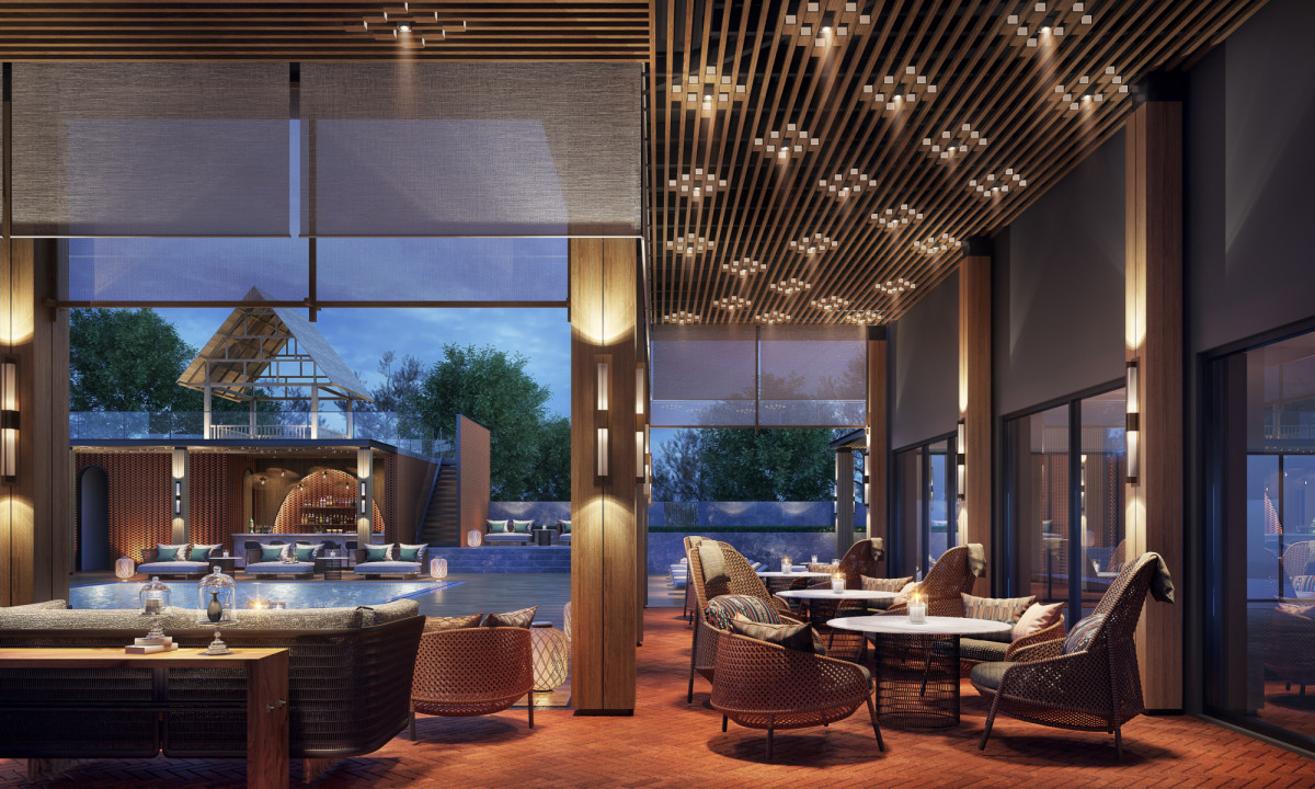 Uno de los rincones de Meliá Chiang Mai