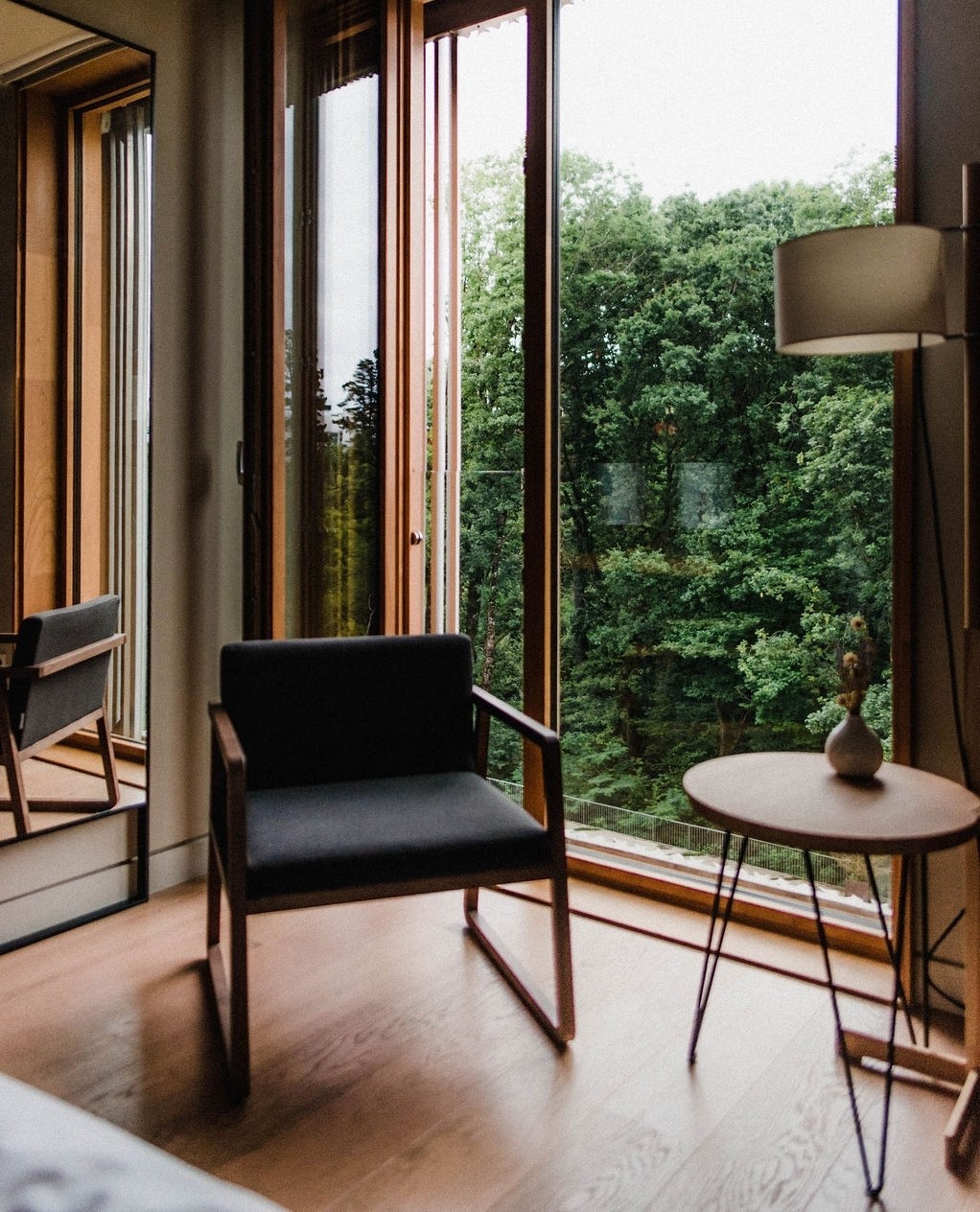 Una de las habitaciones de Arima