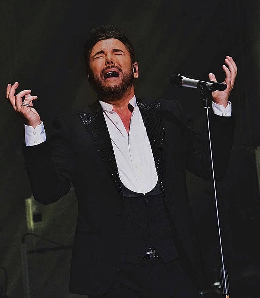 El cantante Miguel Poveda