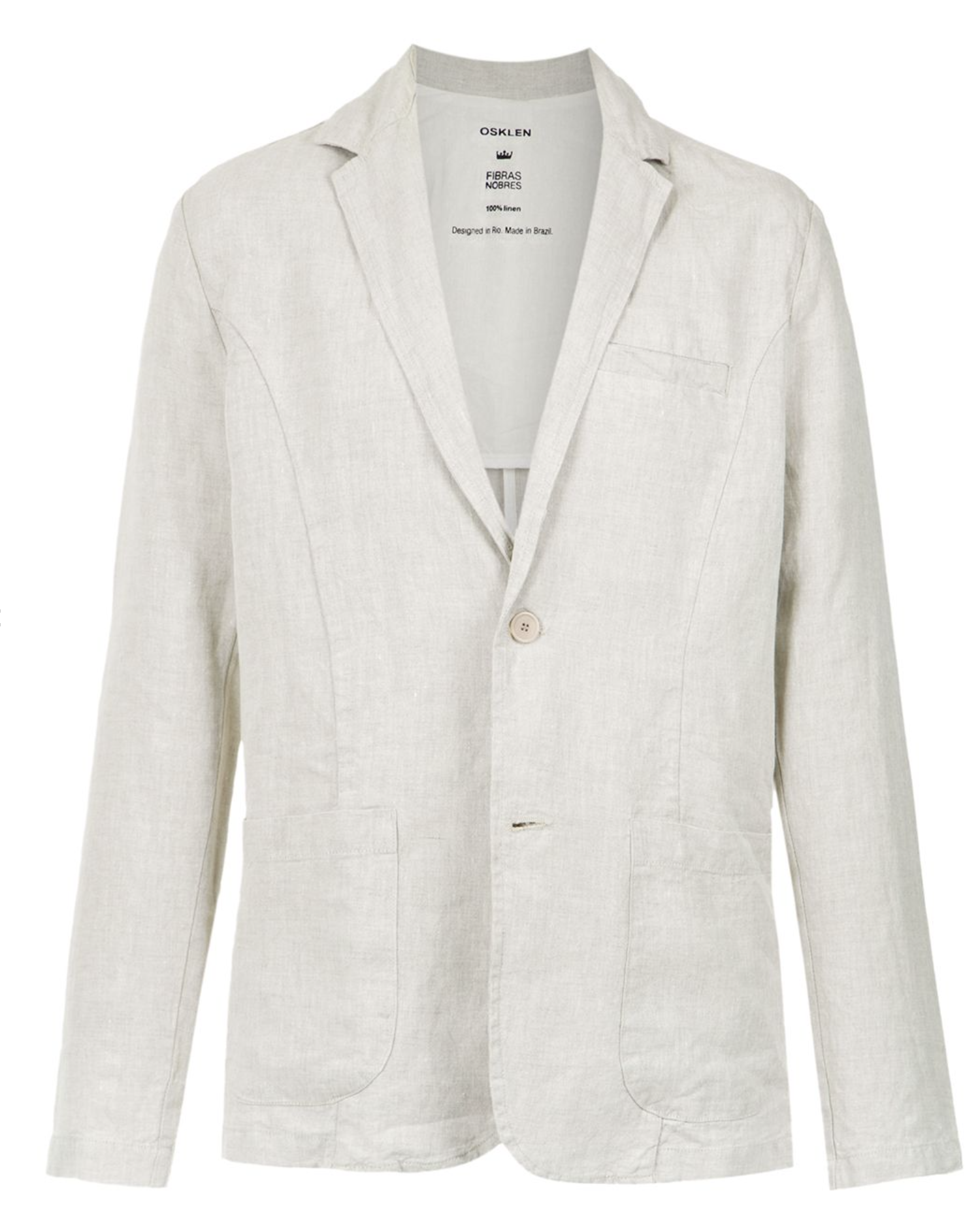 blazer casual con bolsillos