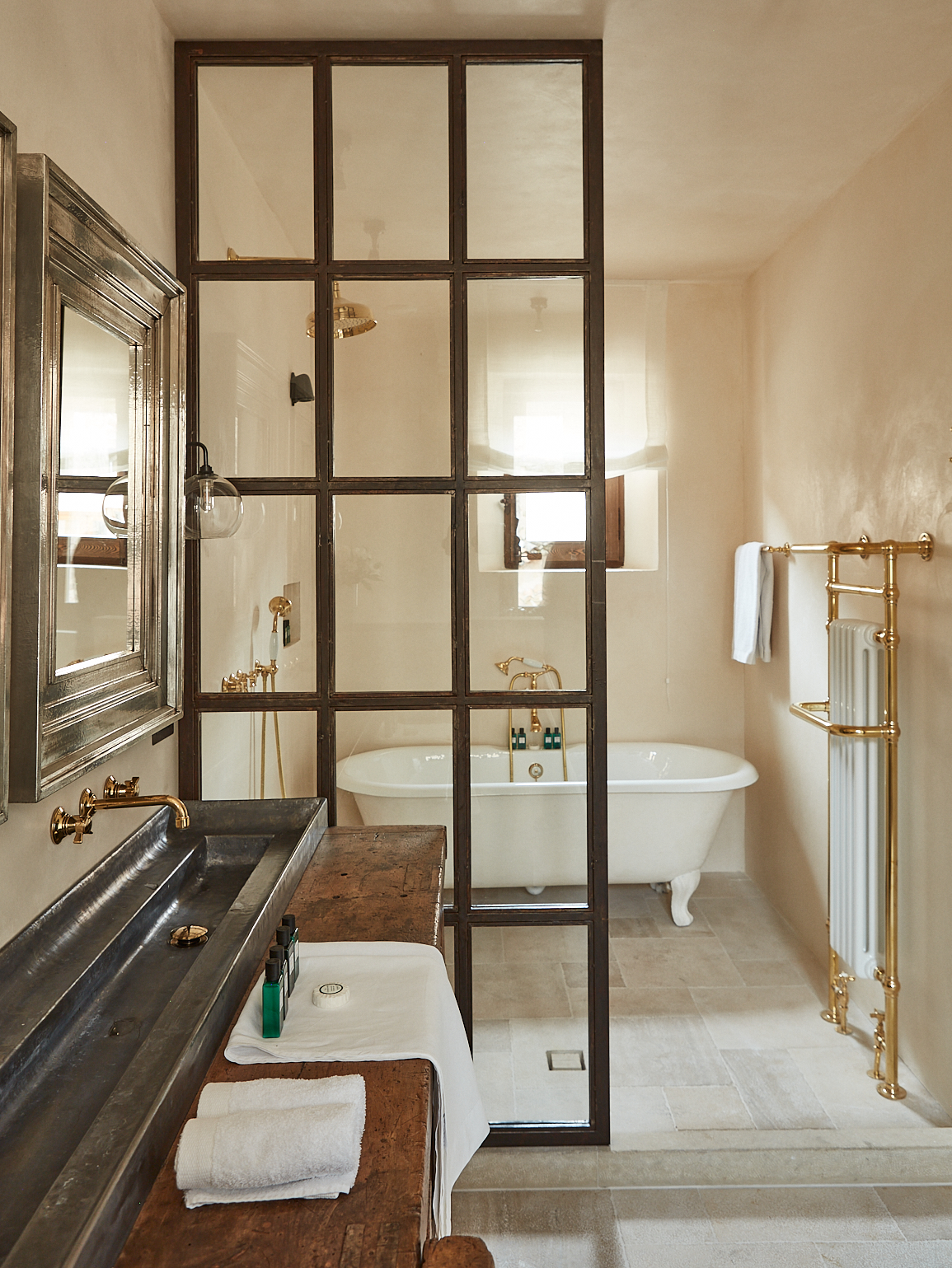 Ba&ntilde;o de una de las habitaciones de Casa Taberna