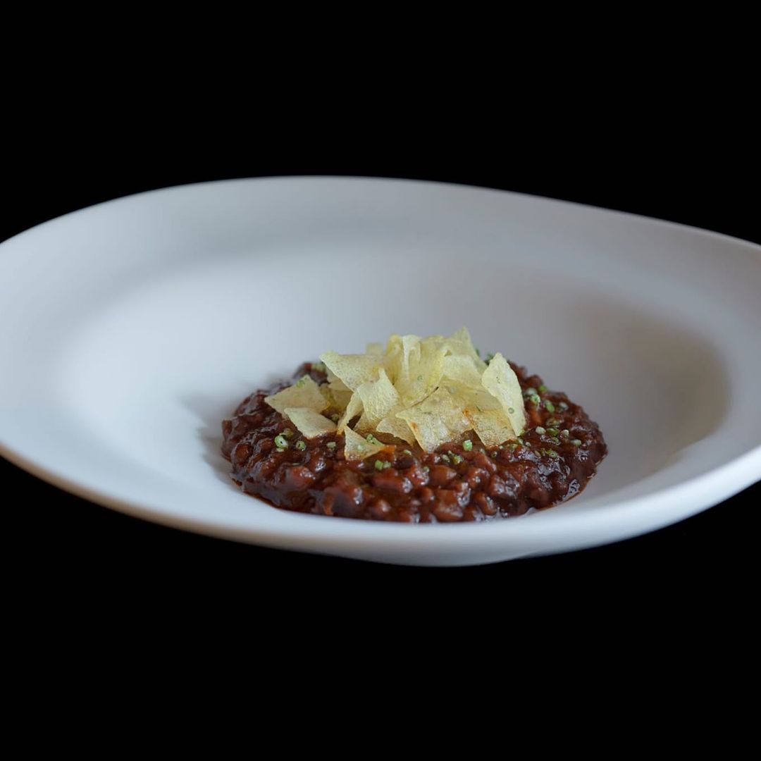 Uno de los platos de Triciclo