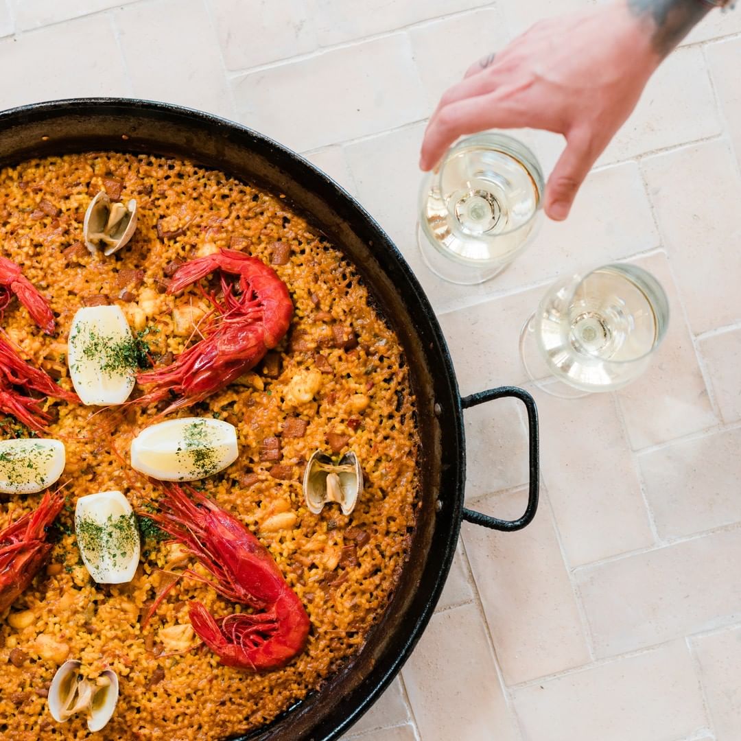 La paella de Alma Beach