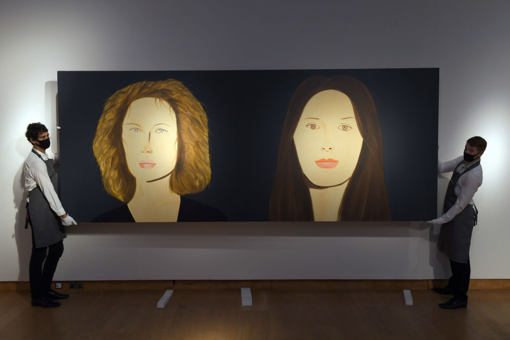 'Bettina and Marina', de Alex Katz