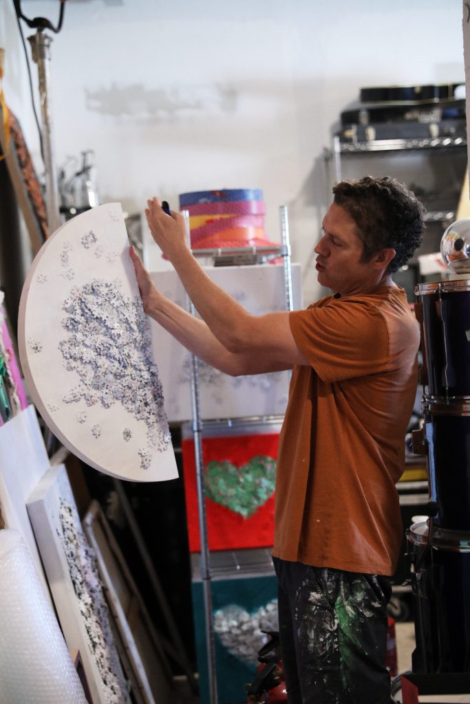El artista Jaime Fraile
