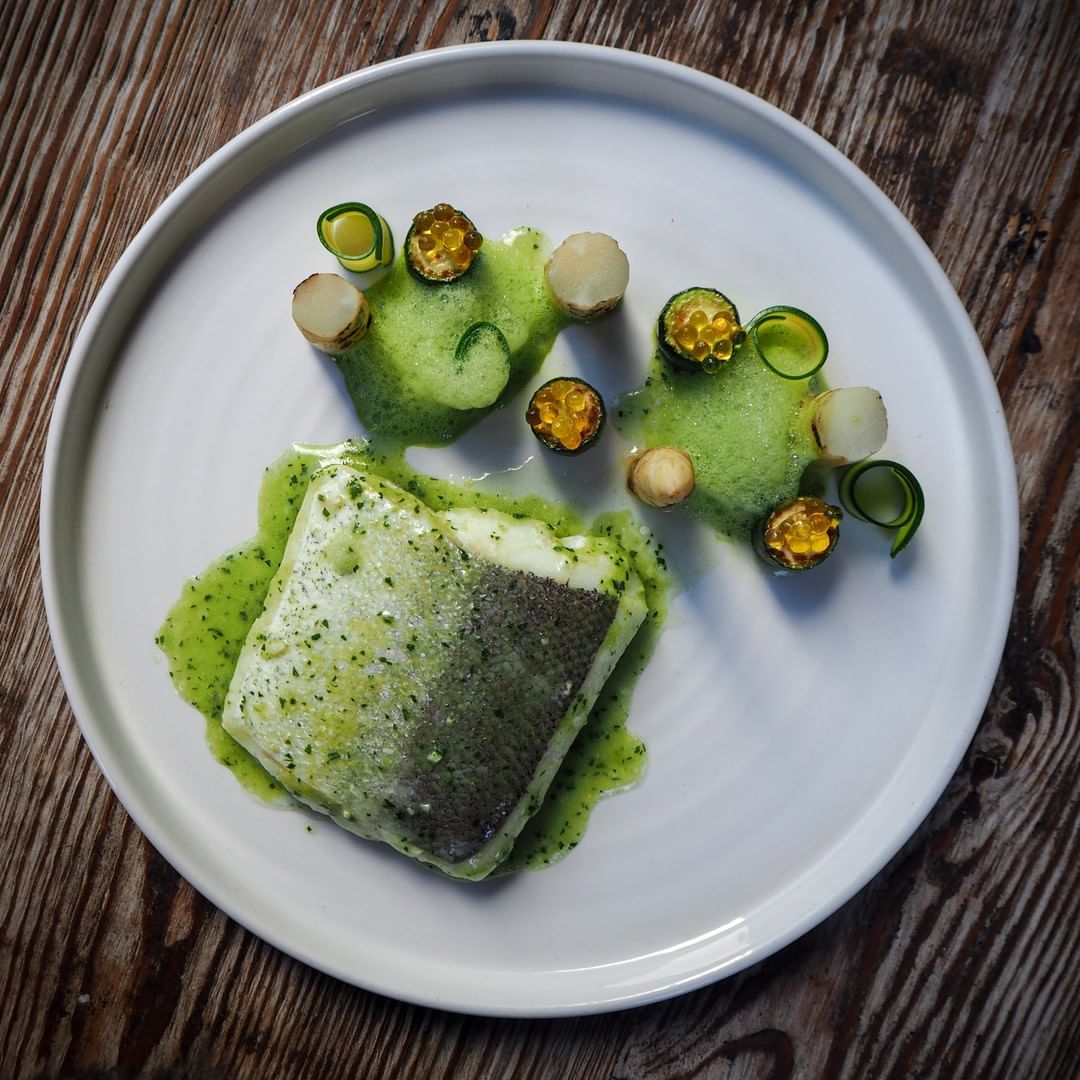 Uno de los platos de Compartir