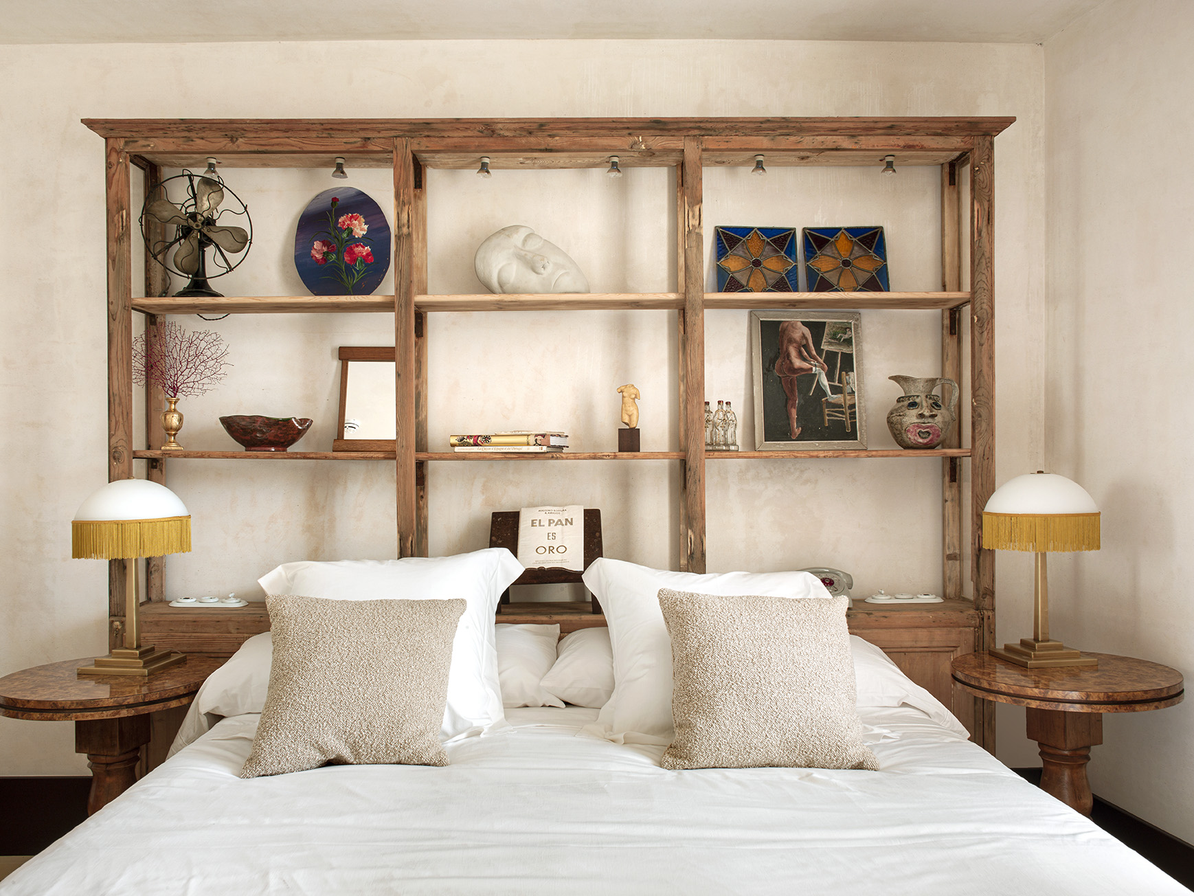 Una de las habitaciones de La Bionda